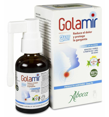 GOLAMIR 2ACT SPRAY SIN ALCOHOL 1 SPRAY 30 ML