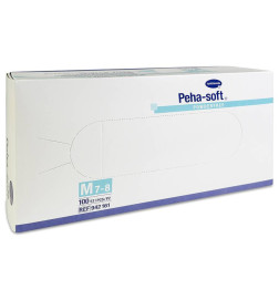 GUANTES DE NITRILO SIN POLVO INTERAPOTHEK 100 UNIDADES TALLA M