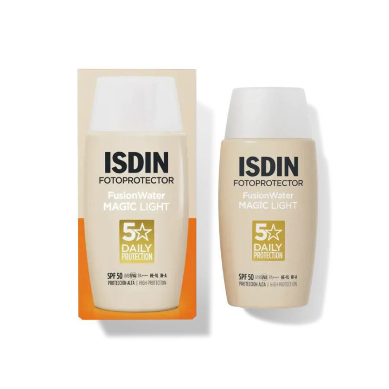ISDIN FOTOPROTECTOR FUSION WATER MAGIC 1 FRASCO 50 ML COLOR LIGHT