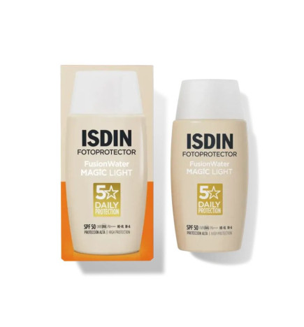 ISDIN FOTOPROTECTOR FUSION WATER MAGIC 1 FRASCO 50 ML COLOR LIGHT