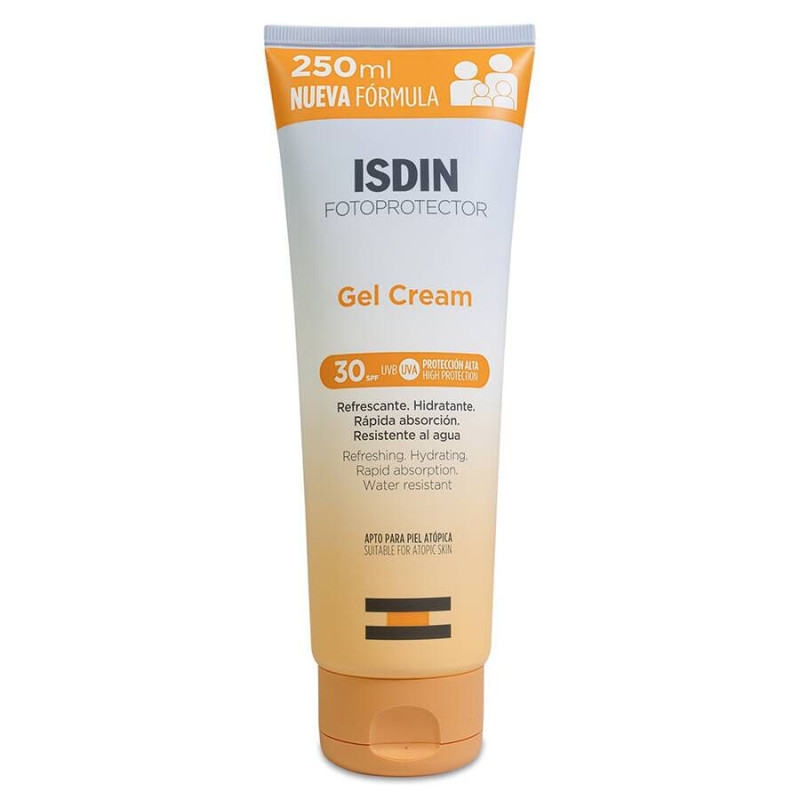 ISDIN FOTOPROTECTOR GEL CREAM SPF 30 1 TUBO 250 ml