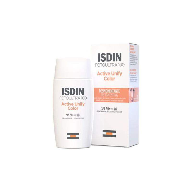 ISDIN FOTOULTRA 100 ACTIVE UNIFY 1 ENVASE 50 ml COLOR