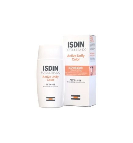 ISDIN FOTOULTRA 100 ACTIVE UNIFY 1 ENVASE 50 ml COLOR