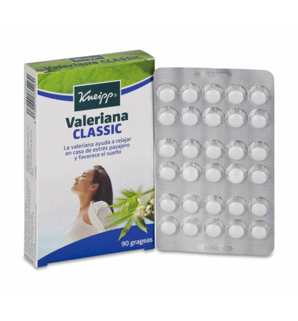 KNEIPP VALERIANA CLASSIC 90 GRAGEAS