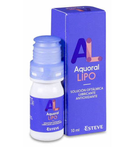 AQUORAL LIPO SOLUCION OFTALMICA LUBRICANTE ANTIOXIDANTE ESTERIL 1 FRASCO 10 ML