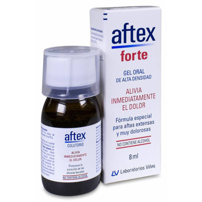 AFTEX FORTE GEL ORAL 1 TUBO 8 ML