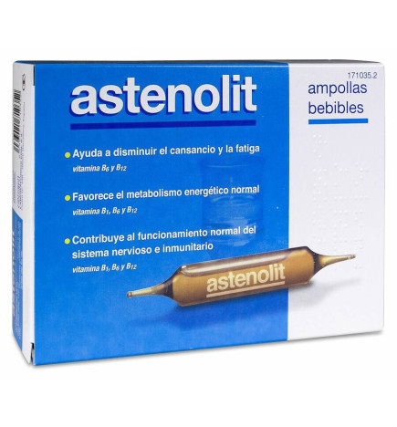 ASTENOLIT 12 AMPOLLAS BEBIBLES 10 ML