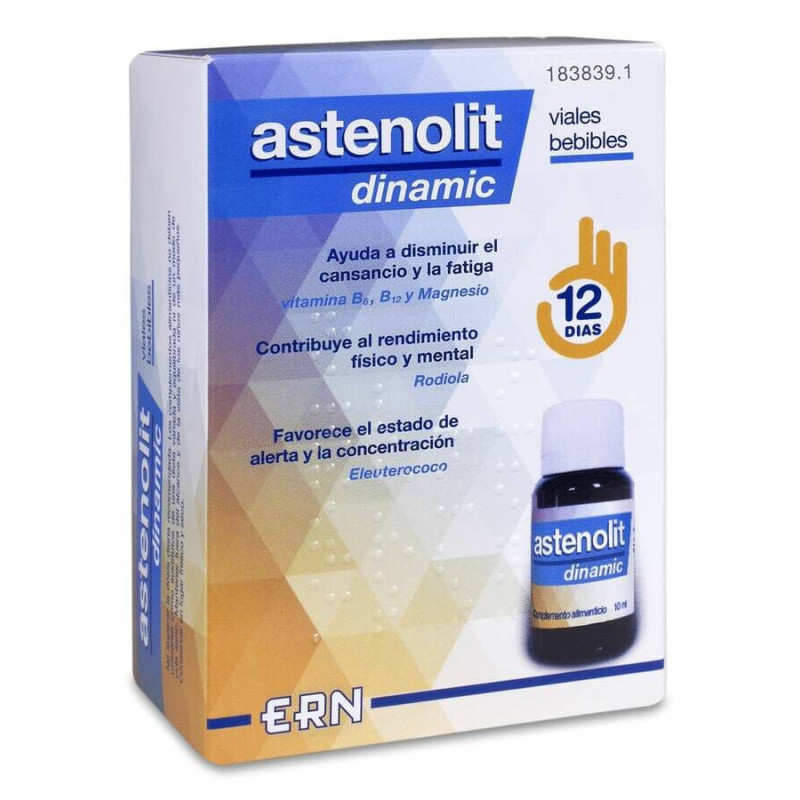 ASTENOLIT 12 VIALES BEBIBLES 10 ML
