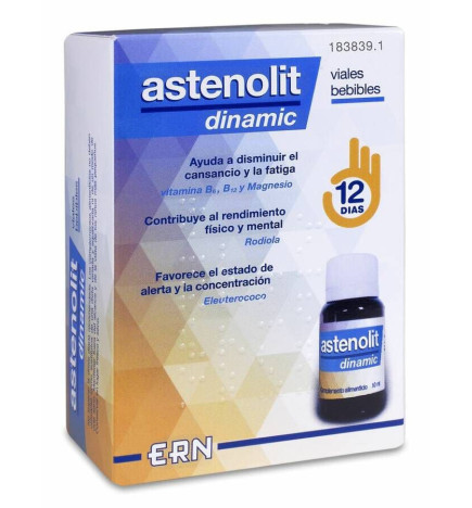 ASTENOLIT INFANTIL 12 VIALES 10 ML