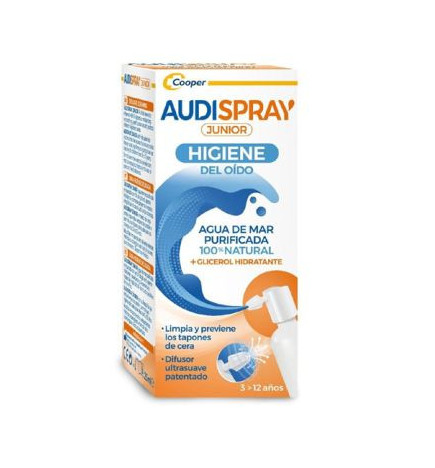 AUDISPRAY JUNIOR SOLUCION LIMPIEZA OIDOS 1 ENVASE 25 ML