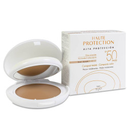 AVENE SPF 50 COMPACTO ALTA PROTECCION 1 ENVASE 10 G COLOR SABLE/ARENA