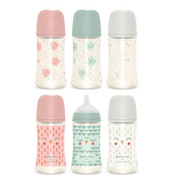 BIBERON TETINA FISIOLOGICA SILICONA PREMIUM BONHOMIA 1 UNIDAD 150 ML TALLA S