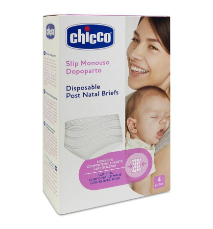 BRAGA POSTPARTO CHICCO MAMMY 4 UNIDADES TALLA 3