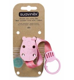 BROCHE DE PINZA SILICONA SUAVINEX BOLITA 1 UNIDAD