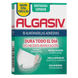 ALGASIV ALMOHADILLAS ADHESIVAS PROTESIS 30 UNIDADES SUPERIORES
