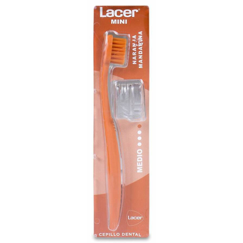 CEPILLO DENTAL ADULTO LACER MEDIO DUPLO 1 UNIDAD