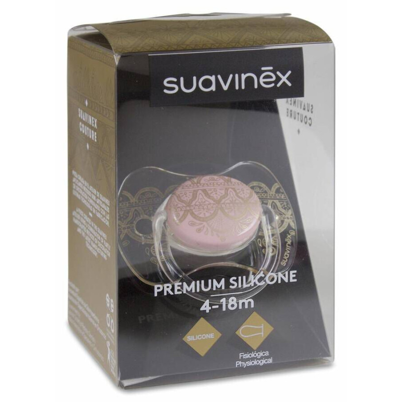 CHUPETE SILICONA FISIOLOGICO SUAVINEX + 18 MESES 2 UNIDADES