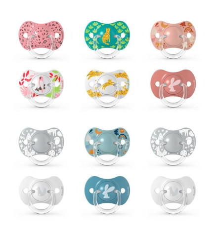 CHUPETE SILICONA FISIOLOGICO SUAVINEX SX PRO SELECTION 6  18 MESES 1 UNIDAD SMOOTHIE BUTTERFLY