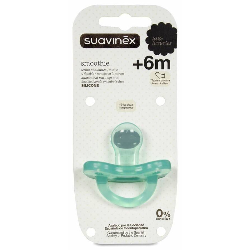 CHUPETE SILICONA SUAVINEX TODOSILICONA 6   18 MESES 1 UNIDAD