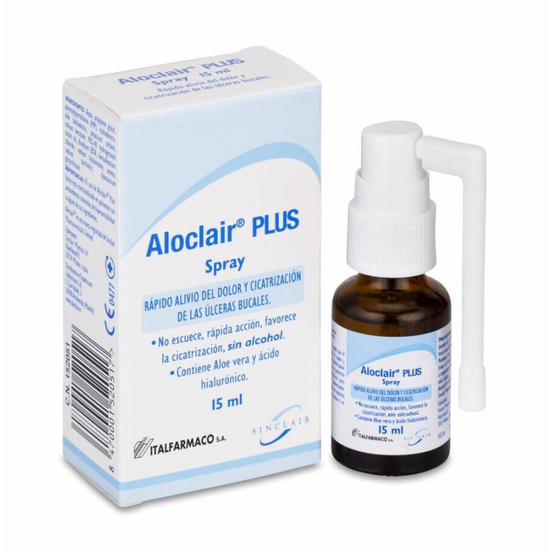 ALOCLAIR PLUS BIOADHESIVE SPRAY 1 ENVASE 15 ML