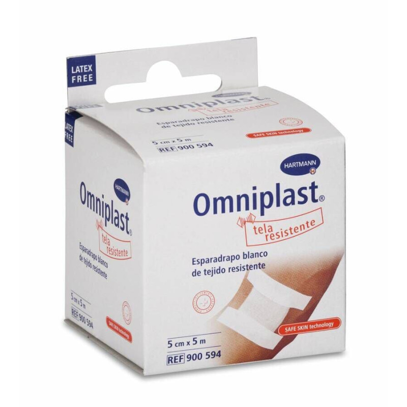 ESPARADRAPO DE TELA DE ALGODON INTERAPOTHEK 1 UNIDAD 5 M X 5 CM