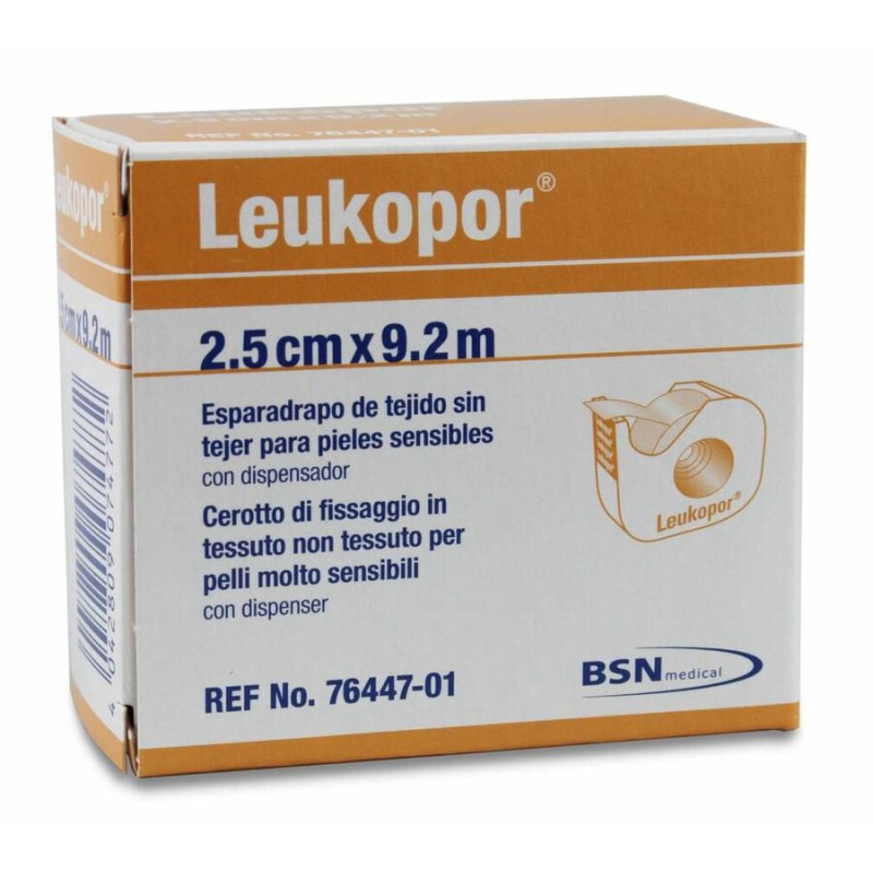 ESPARADRAPO HIPOALERGICO PAPEL MICROPORE 1 UNIDAD 5 M X 5 CM COLOR BLANCO