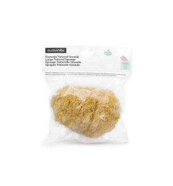ESPONJA BAÑO INFANTIL SUAVINEX NATURAL GRANDE 1 UNIDAD