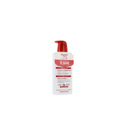 EUCERIN PIEL SENSIBLE PH5 LOCION ENRIQUECIDA 1 ENVASE 400 ML