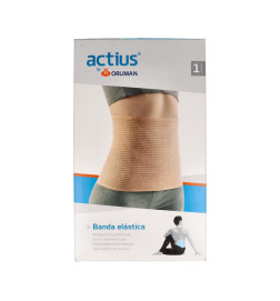 FAJA ABDOMINAL MULTIBANDA MONOFILAMENTO FARMALASTIC 1 UNIDAD TALLA MEDIANA COLOR BLANCO