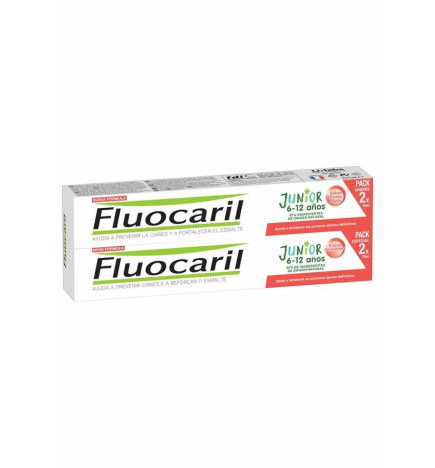 FLUOCARIL JUNIOR 2 TUBOS 75 ML SABOR FRUTOS ROJOS