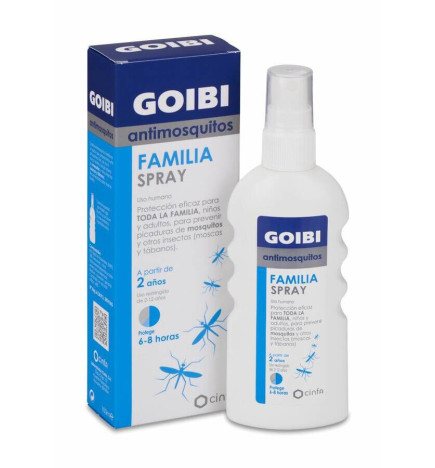 GOIBI FAMILIA FORTE REPELENTE DE INSECTOS 1 SPRAY 100 ML